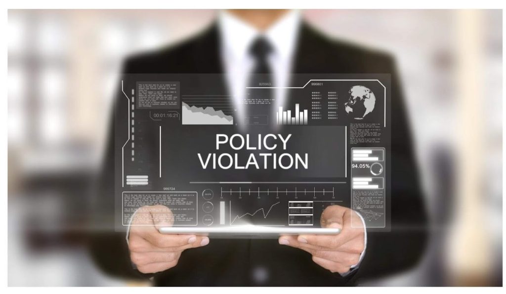 The concept of policy violations