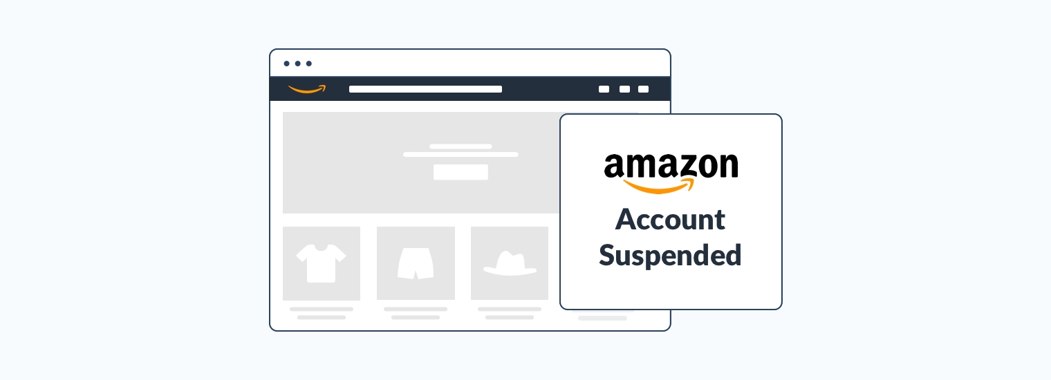Amazon seller account suspended